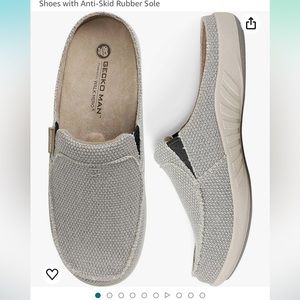 Mens slip on shoes - slippers with arch support